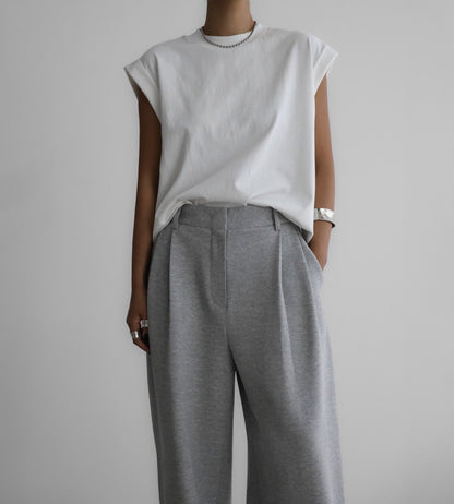 Rolled-Up Sleeve T-Shirt